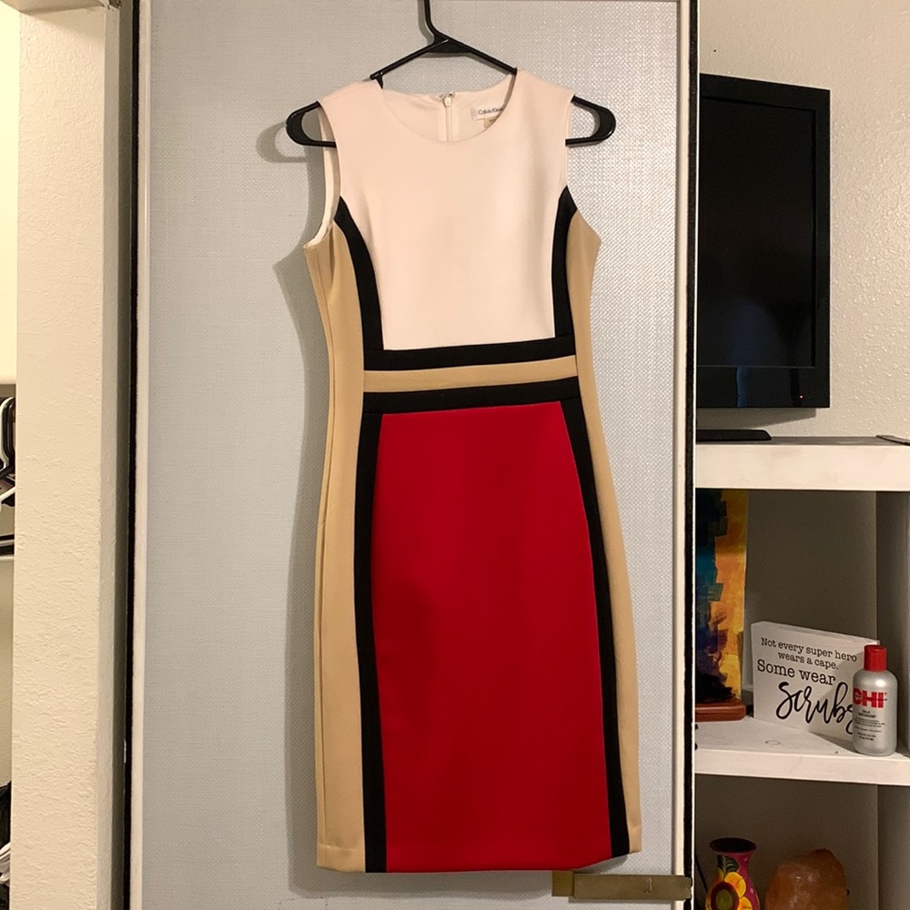 Multicolored Calvin Klein dress